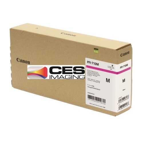 PFI-710M Canon Dye Magenta Ink Tank - 700ml-2356C001AA